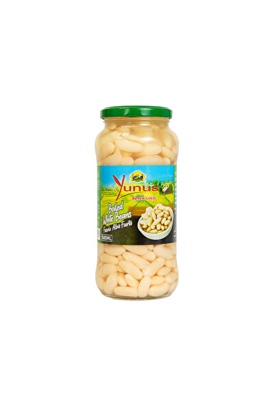 Yunus BOILED WHITE BEANS JAR 580ML/570G
