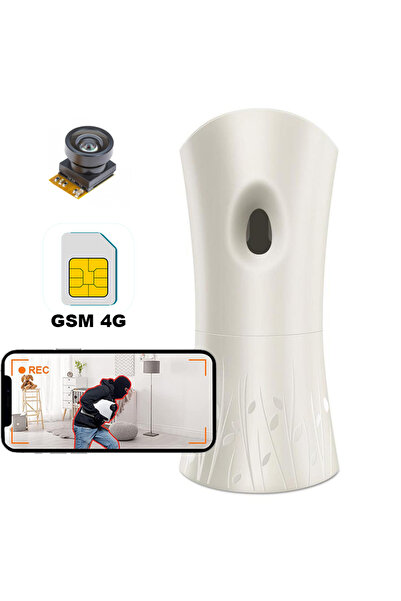 SMT SECURITY Air Freshener with HD Spy Video Camera and Microphone – iOS/Android App