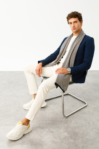 MOHAIR & ANGORA 5117 HITTITE SCARF