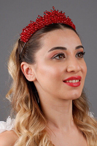 Hayalperest boncuk تاج العروس من حجر الكريستال اللامع من مارجو، إكسسوار شعر ل...