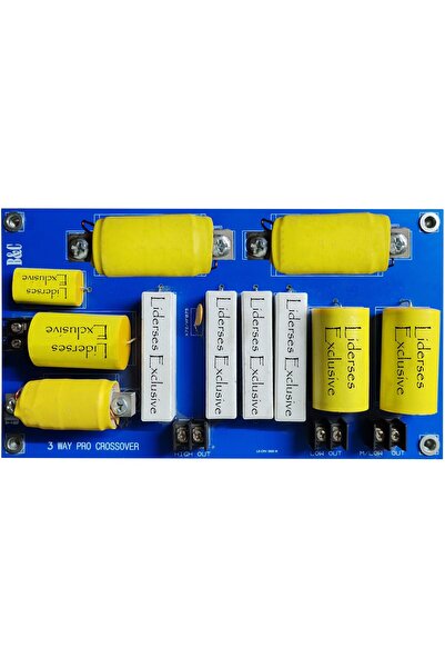 LSound Professional Sound Systems 3 Yollu Crossover Kule Filtre Devresi - 2x9...