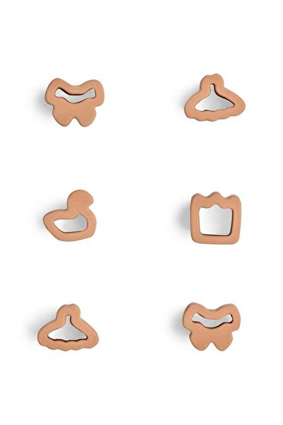 Generic قطاعات فواكه على شكل راقصة باليه - 6 قطع