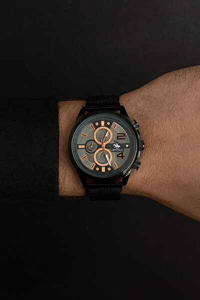 G Sport POLO Luxury Men's Wristwatch with Straw Magnet Strap (Fits Any Wrist)