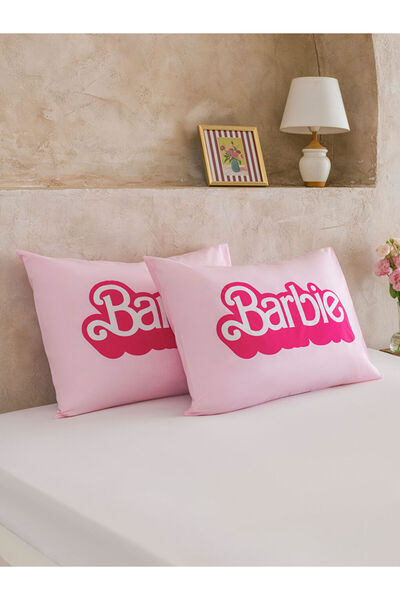 LC Waikiki Stilinizi Bize Bırakın | Barbie Baskılı Yastık Kılıfı 2'li 50x70 cm