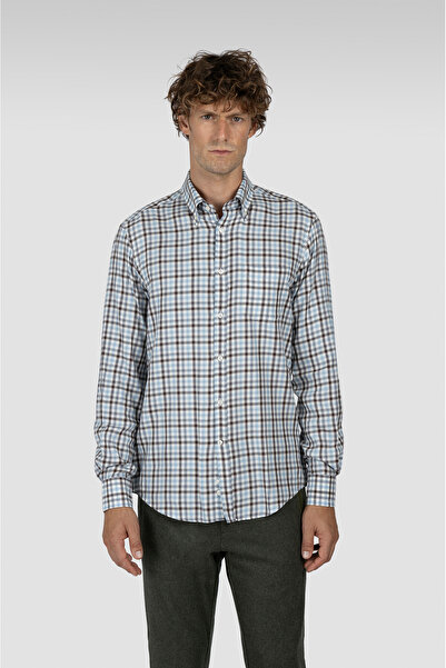 PAUL&SHARK Men's Woven Cotton Shirt