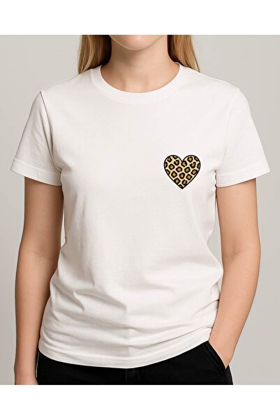 TREND YANKI Unisex T-Shirt (Leopard Heart)
