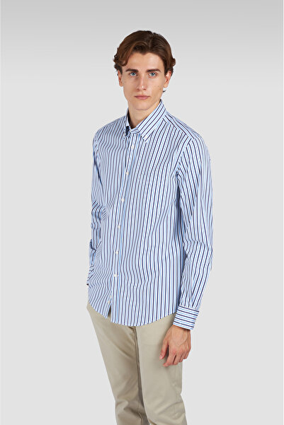 PAUL&SHARK Cămașă bărbătească din bumbac țesut