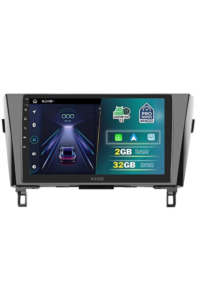 MaxTech Navigație dedicată Nissan Qashqai J11 / X-trail 2014-2017, 2 GB RAM, 32 GB ROM, Carplay și Android
