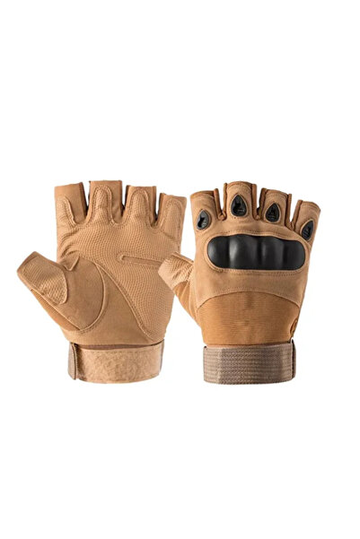 Ouptec Tactical Gloves Military Type Short Finger Boneed Tactical Police Gend...