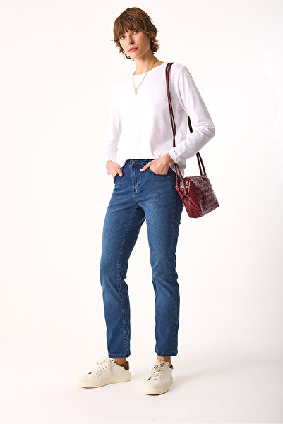 VENA Gabriel Blue Black Straight Fit Jean Pants (Tm)-Blue Black