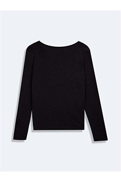 Ltb RENADO Дамска блуза с дълъг ръкав и V-образно деколте