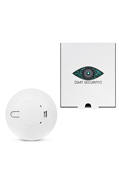 SMT SECURITY Professional Spy Microphone with NanoSIM - Voice Activation - Integrated in a Fake Smoke Detector