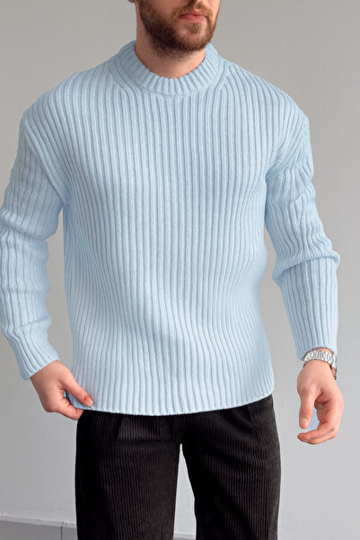 ModaBase Erkek-fitilli-bisiklet-yaka