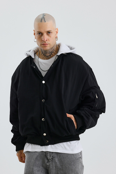 Weyeze Super Oversize Hooded Coat 51103Wyz