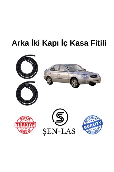 Şen-las Kauçuk Market Hyundai Accent Admire (2000-2003) Şen-Las Arka Iki Kapı...