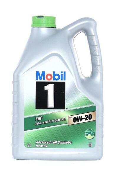 Mobil Ulei de motor sintetic 1 ESP X2 0W20, 5 litri