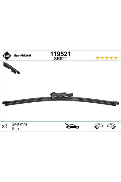 SWF Lamela Ștergător 119521