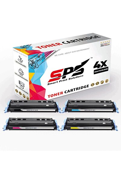Smart Print Solutions خراطيش حبر متوافقة مع SPS لطابعات HP | 124A | 4 ألوان م...