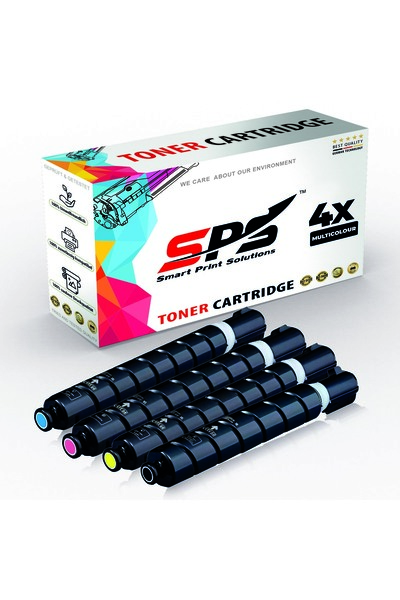 Smart Print Solutions خراطيش حبر متوافقة مع SPS لطابعات كانون | C-EXV65 | 4 أ...