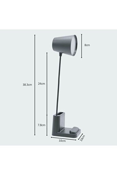 OEM 3 in 1 USB Desk Lamp with Mobile Phone Charging Station & Pen Holder