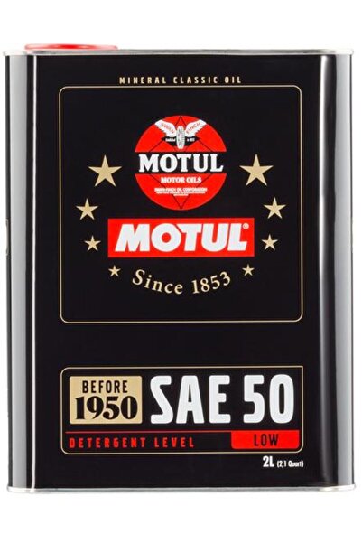 Motul Ulei de motor mineral Classic SAE 50, 2 litri
