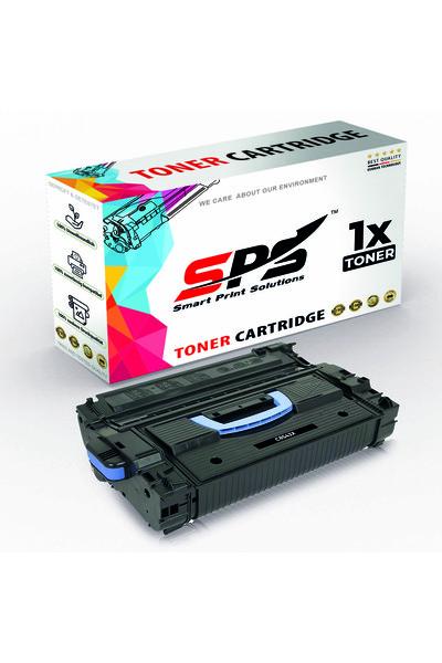 Smart Print Solutions خراطيش حبر متوافقة مع SPS لطابعات HP | C8543X 43X | خرطوشة واحدة سوداء | 30,000 صفحة