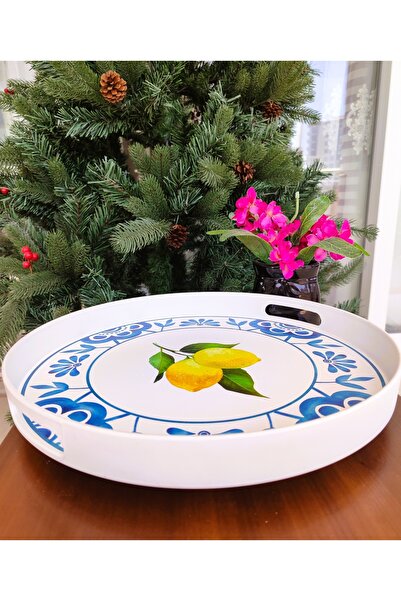 Madame Coco Lemoncha Round Tray