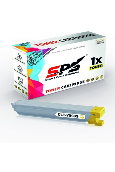 Smart Print Solutions خراطيش حبر متوافقة مع SPS لطابعات سامسونج | CLT-Y808S |...