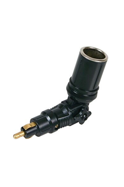 Lampa Adaptor priză auto LAM39052, compatibil cu 12-24V, intrare mufă DIN, ieșire priză standard