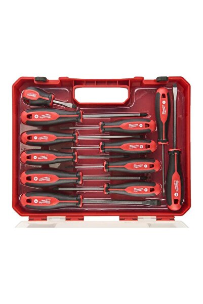 Milwaukee Set de 12 șurubelnițe Milwaukee: PZ0, PZ1, PZ2, PH0, PH1, PH2, SL2....