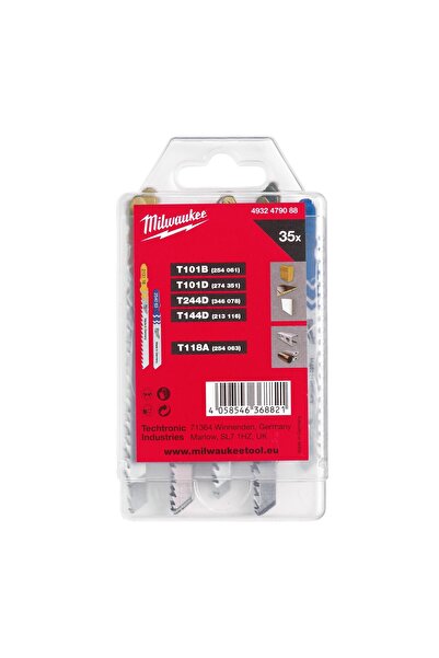 Milwaukee Set de 35 pânze pendulare cu prindere în T - Cod produs: 4932479088