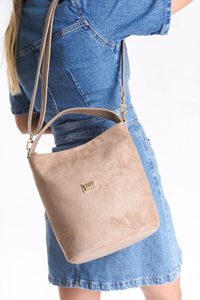 Solo Bag Women's Suede Soft Shoulder Handle Crossbody Bag