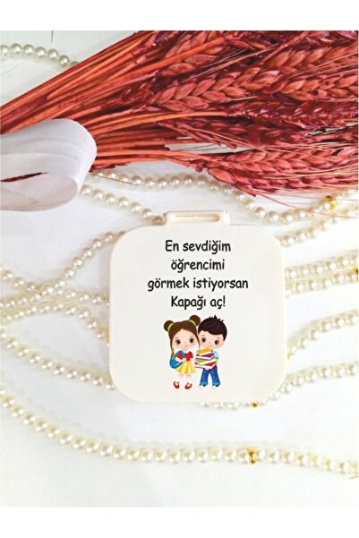 Nehir 10 ADET- Cep Ayna -Yenidoğan-Söz-Nişan-Okul-Doğum Günü Hediyeliği