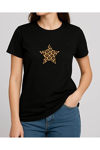 TREND YANKI تي شيرت للجنسين (ليوبارد يلدز)