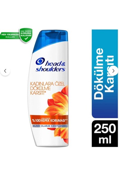 Head & Shoulders Kadınlara Özel Dökülme Karşıtı Kepeğe Karşı Etkili Şampuan 2...