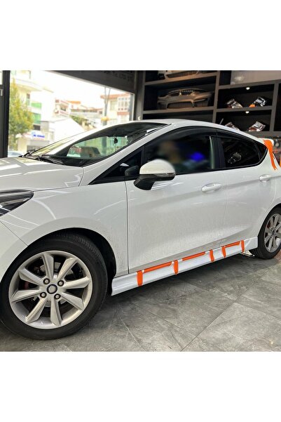 bestuning Ford Fiesta 2017-2023 Uyumlu Yan Marşpiyel (Plastik) Boyasız