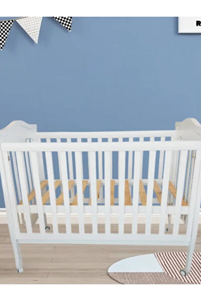 DEC34 Practical and elegant white bed for your child's room