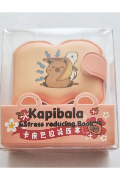 Modellino Mini Pofuduk Renkli Cırtlı Not Defteri Kapibala Labubu Cute Express...