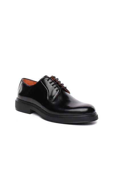 Greyder 18680 Black Patent Leather Genuine Leather Men's Oxford Shoes