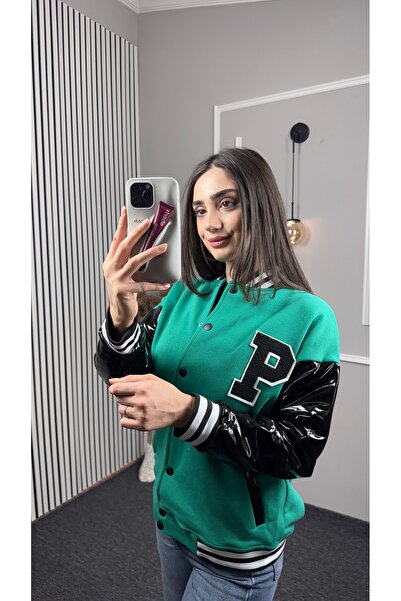 TEXXANA Long Sleeve Knitwear Collar College Coat