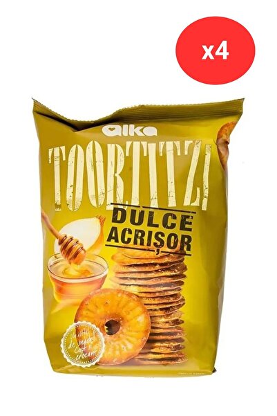 Toortitzi DULCE-ACRIȘOR 80 grame x 4 bucăți