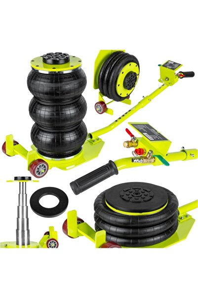 asaka Cric pneumatic 3.5 tone cu 3 perne de aer ASPP