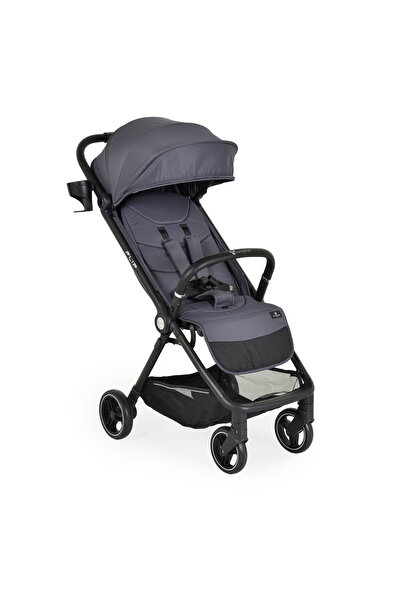 Moni 2в1 Бебешка количка Cangaroo Flip сива, възраст 0-4 години, автоматично ...