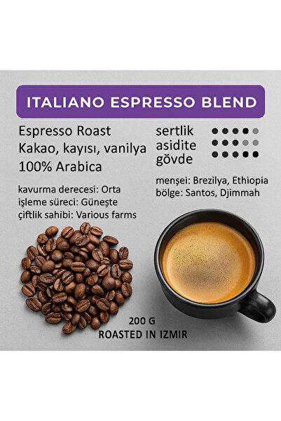 Driporo Kahve Tanışma Seti Filtre Blend %50 Arabica %50 Robusta & Espresso Blend %100 Arabica 2x200g
