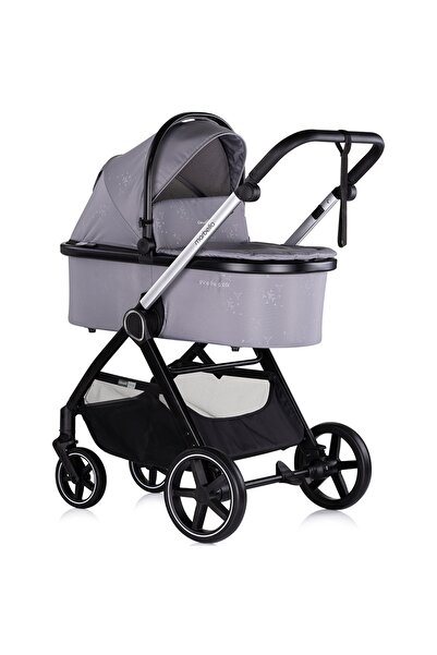 Chipolino Marbella 3 in 1 baby stroller cloud grey