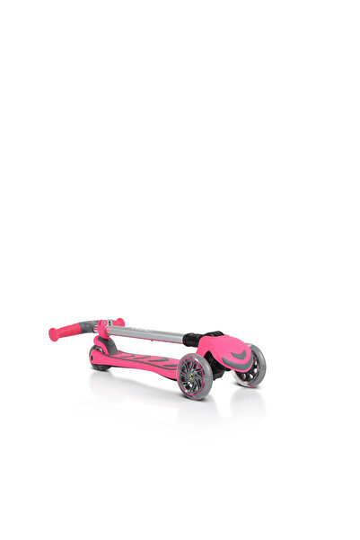 byox Children's developmental scooter, 18 months-6 years, with Kiki 2in1 Pink seat, height-adjustable handlebar