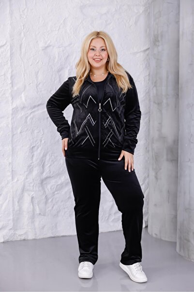 Siyezen Large Size Velvet Fabric Premium Quality Suit