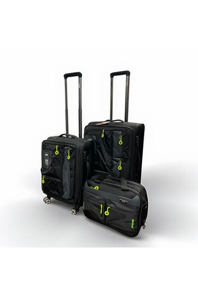 OGS AERIS 4-piece travel bag set, modern waterproof design with advanced security lock and high quality for travel