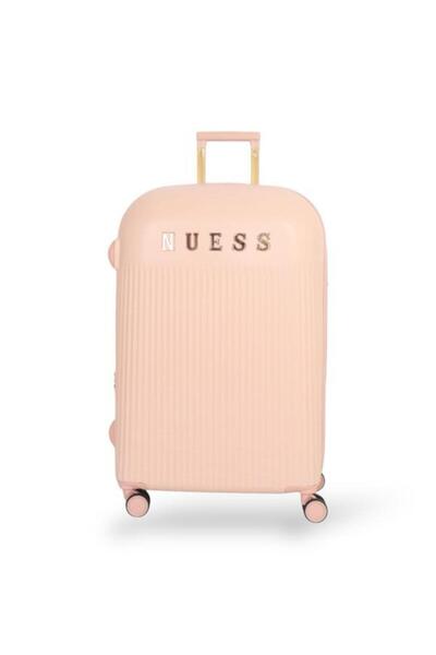 nuess Travel bag set - 5 pieces, including 3 trolley bags and 2 makeup bags - with flexible covers - and a fixed digital lock