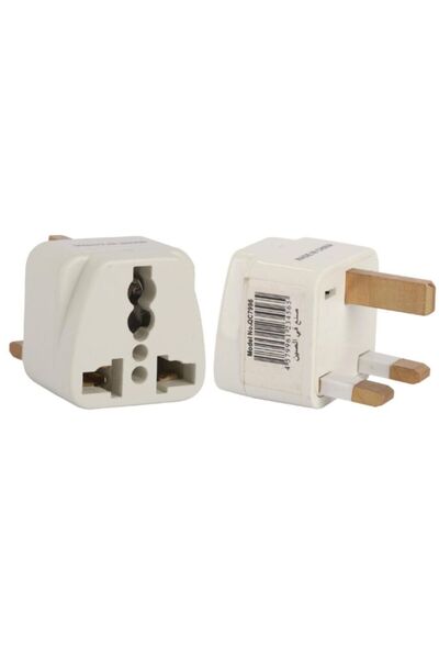 Terminatör Terminator Universal Travel Adapter with 3Flat Pin Plug–International Power Plug Adaptor for Worldwi
